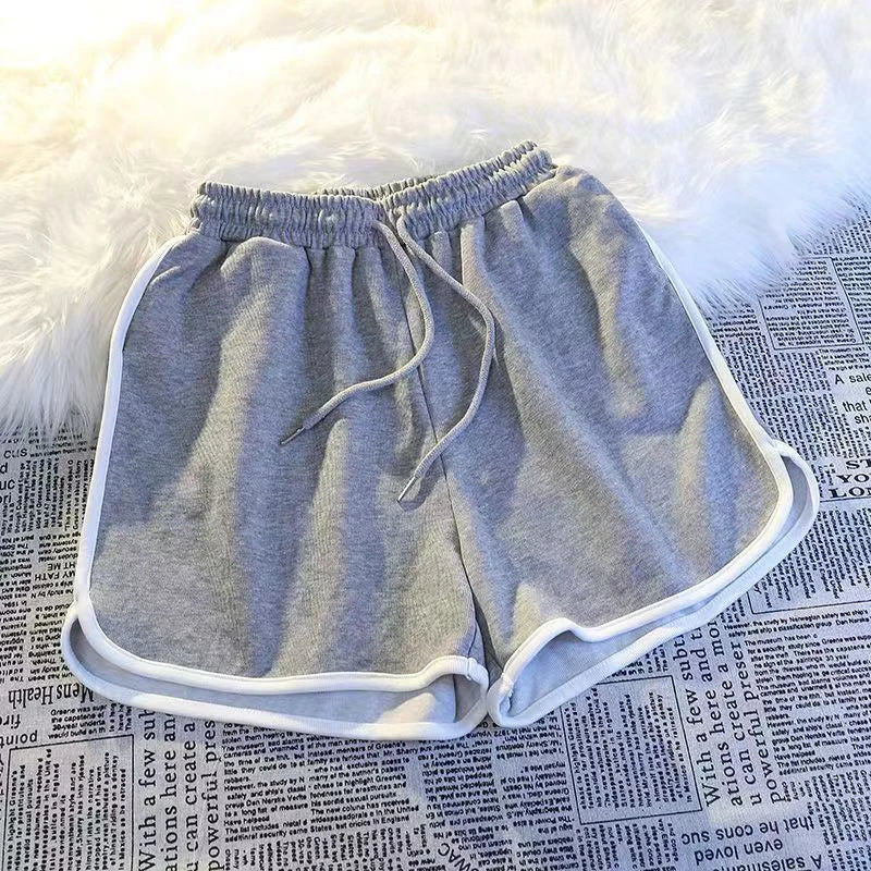 Women's Striped Athletic Shorts