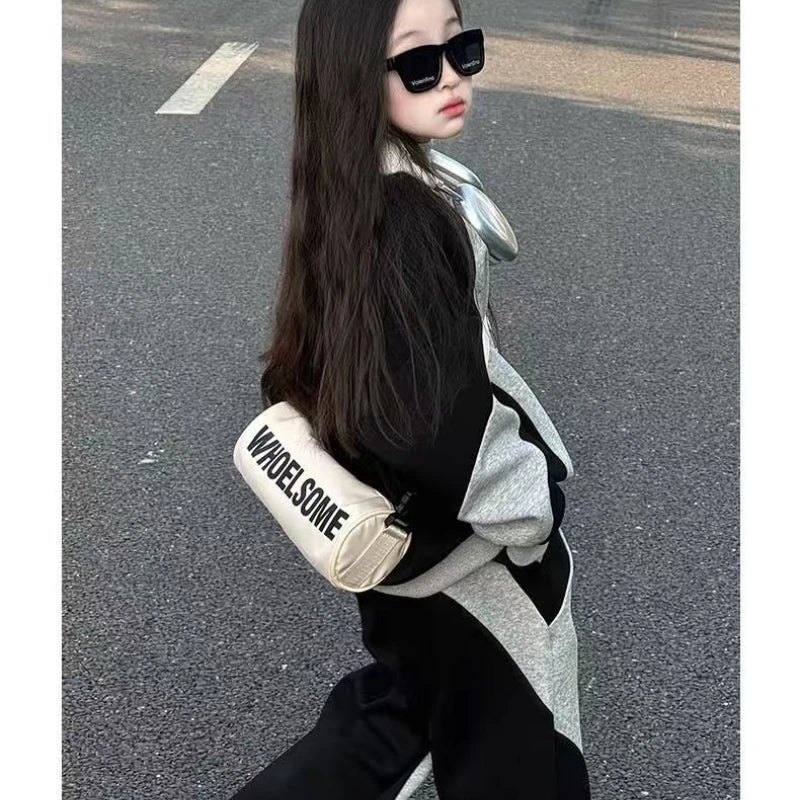 Girls' 2-Piece Tracksuit Set