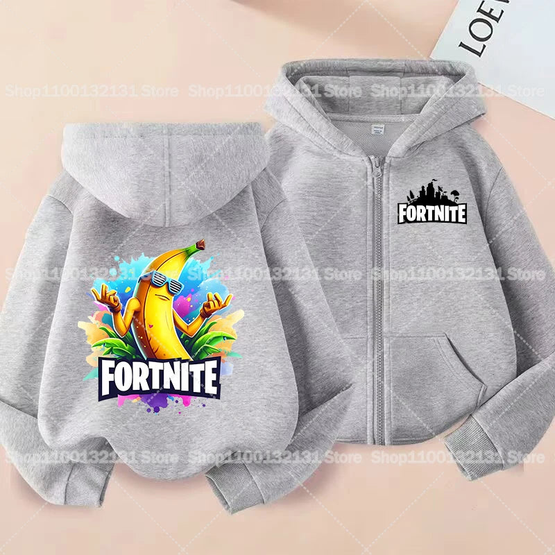 Kids' Fortnite Zip-Up Hoodie