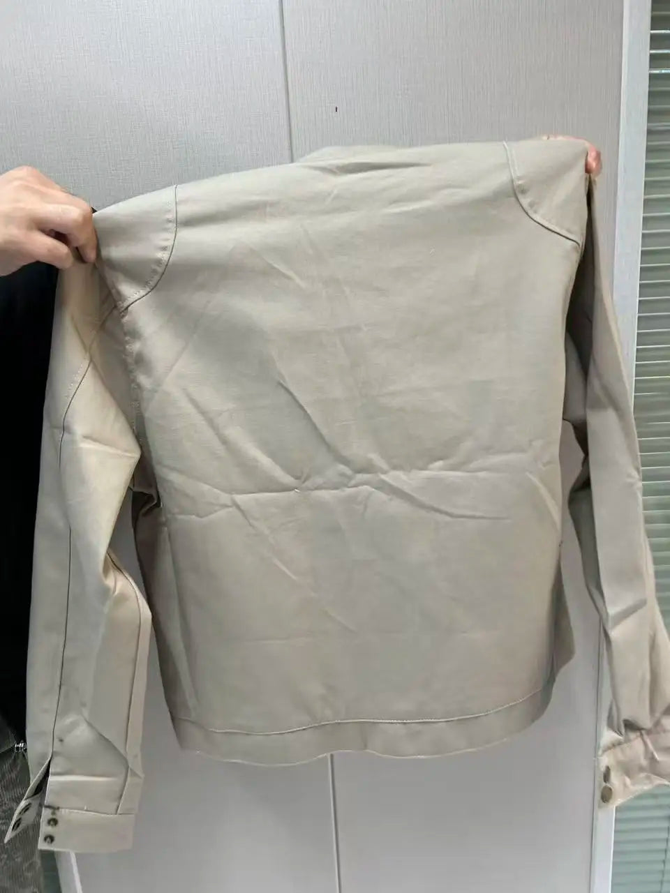 Harajuku Men's Turn Down Collar Jacket American Retro Short Workwear Coat Autumn Streetwear Casual Loose Fit Fashion Outerwear