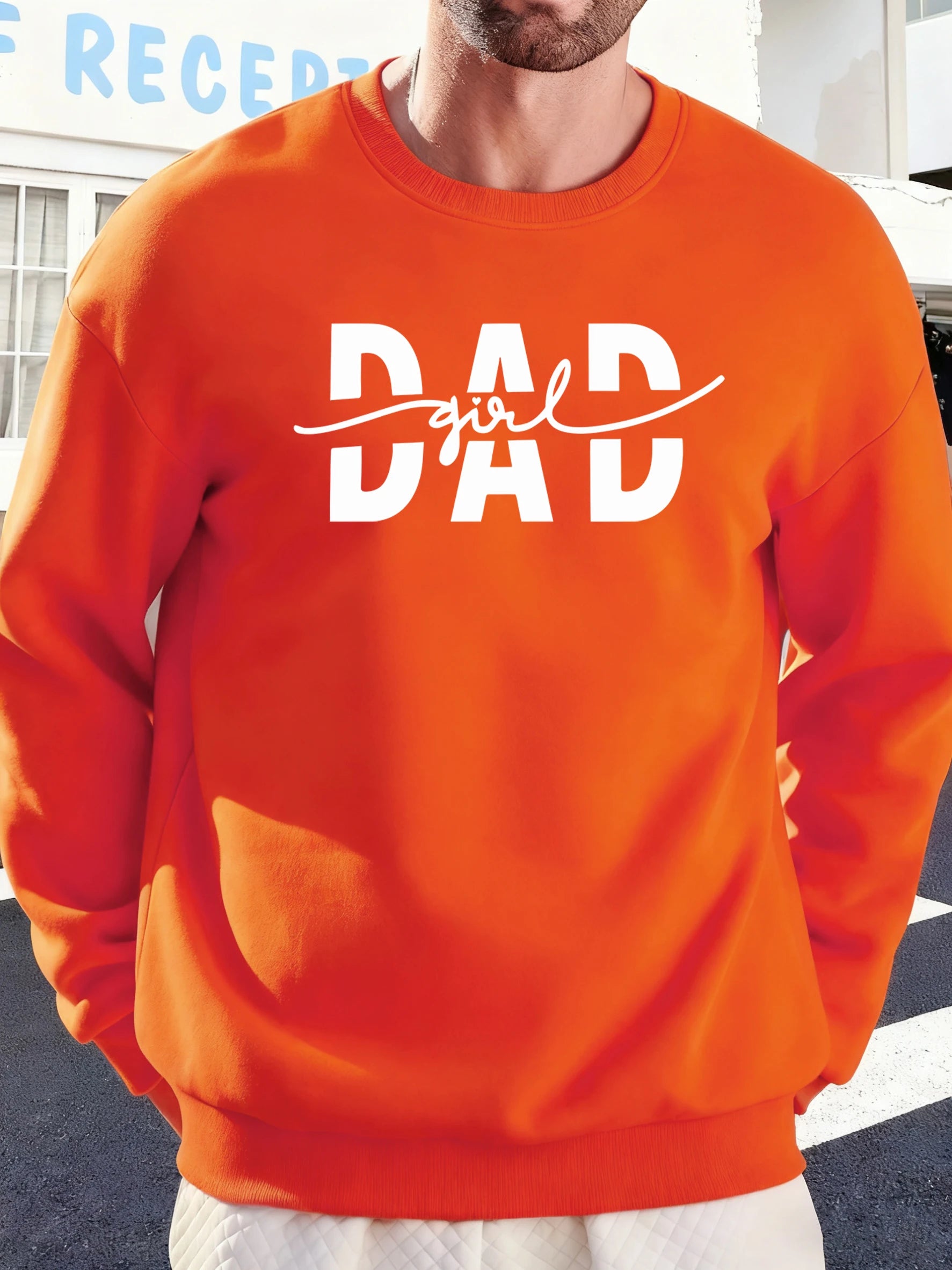 Men's Dad Girl Print Hoodie
