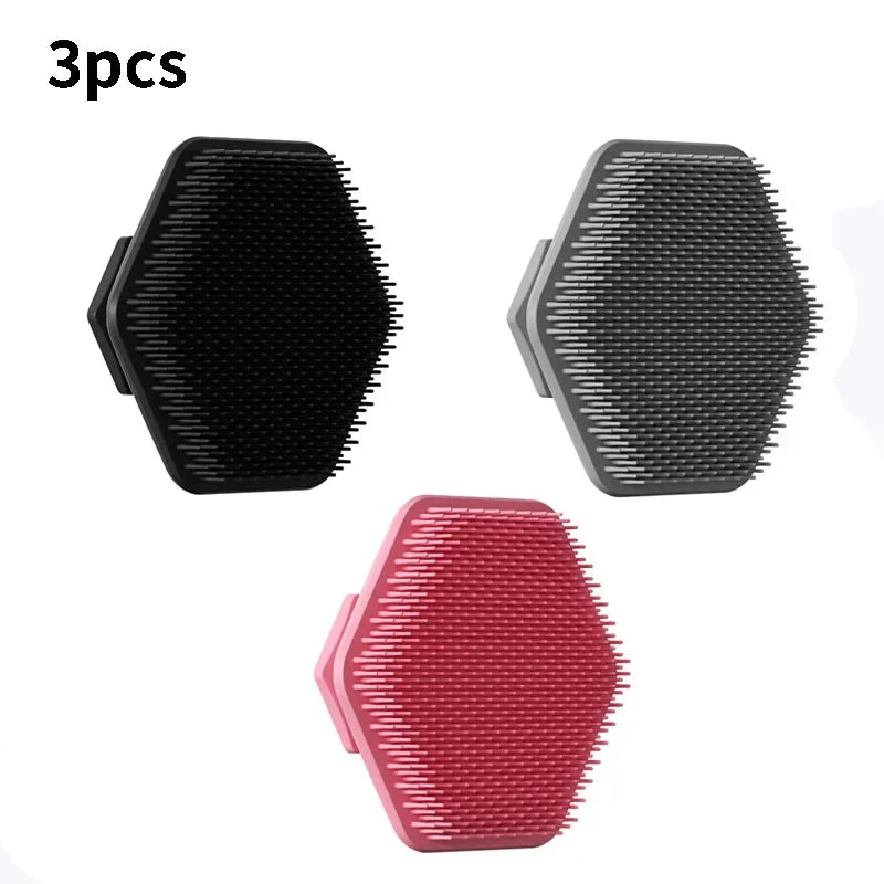 Men Facial Cleaning Brush Scrubber Silicone Miniature Face Deep Clean Shave Massage Face Scrub Brush Face Cleaner
