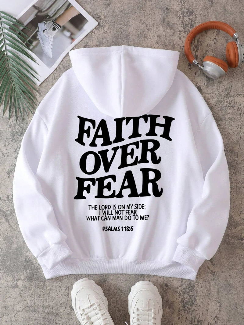 Women's Faith Over Fear Hoodie