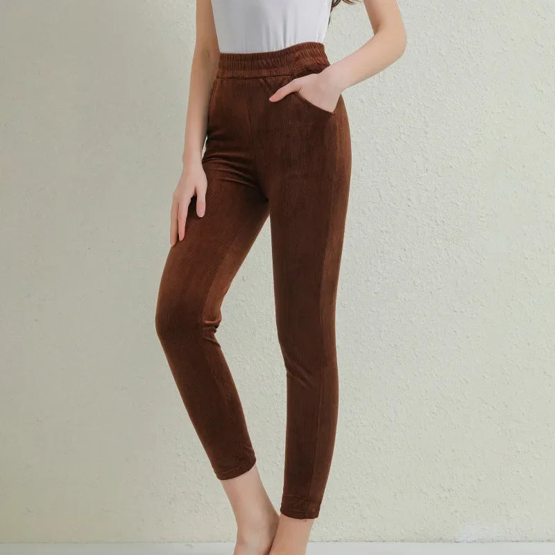 Women's Corduroy Harem Pants