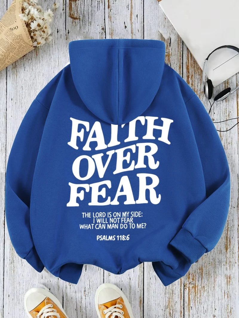 Women's Faith Over Fear Hoodie