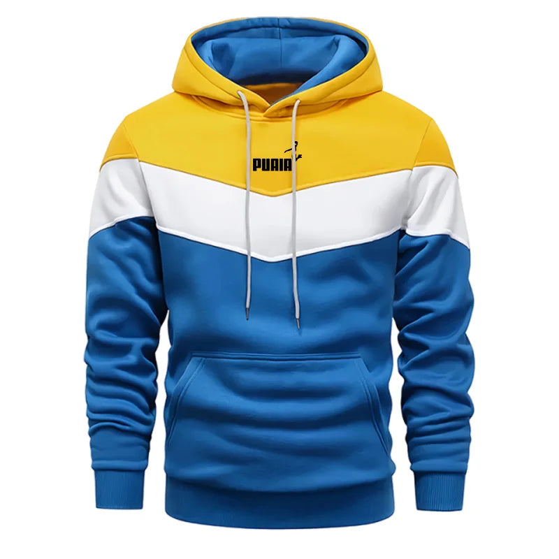 Men's Tricolor Sweatshirt Set