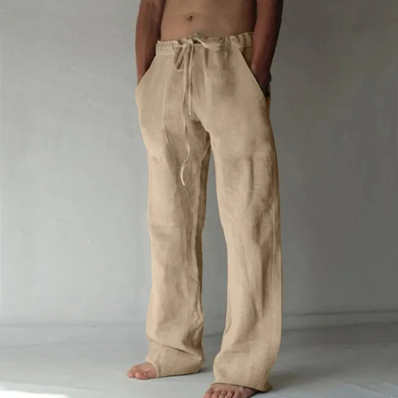 Men's Cotton Linen Casual Pants
