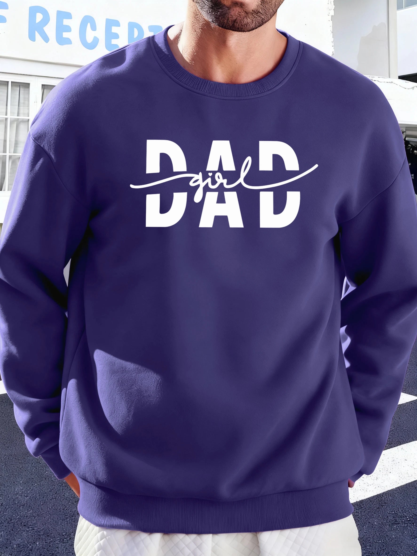 Men's Dad Girl Print Hoodie