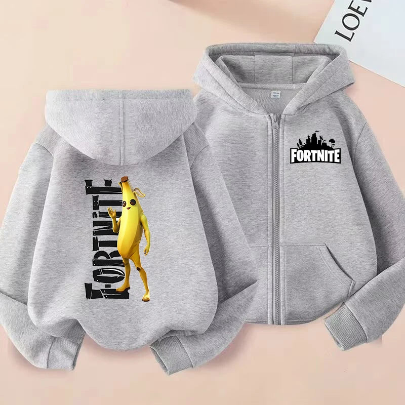 Kids' Fortnite Zip-Up Hoodie