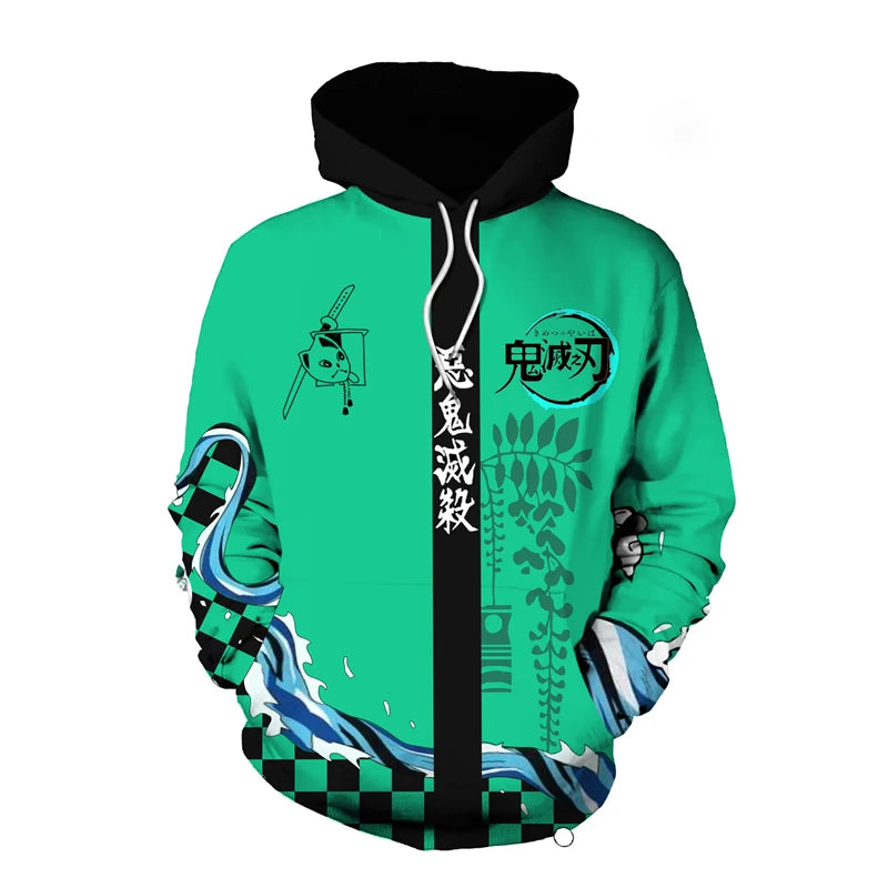 Demon Slayer 3D Hoodie