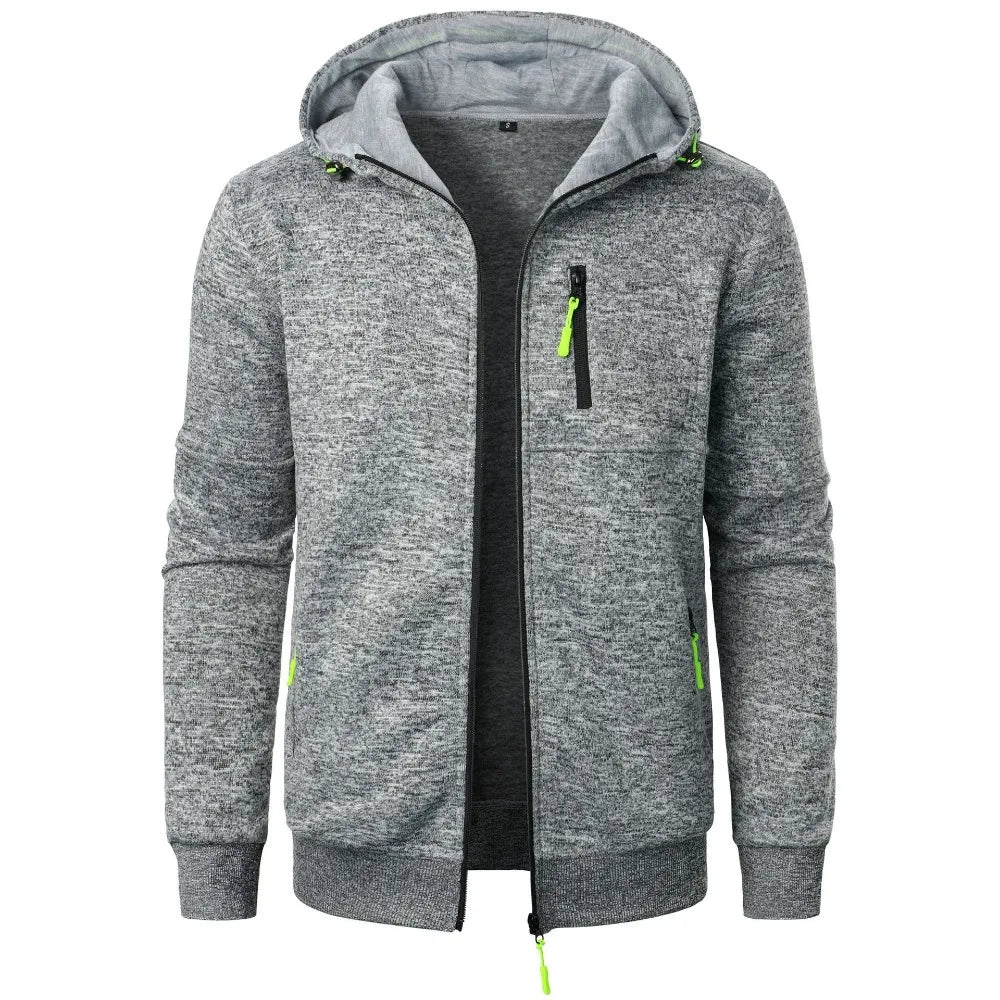 Men's Zip-Up Hoodie Jacket