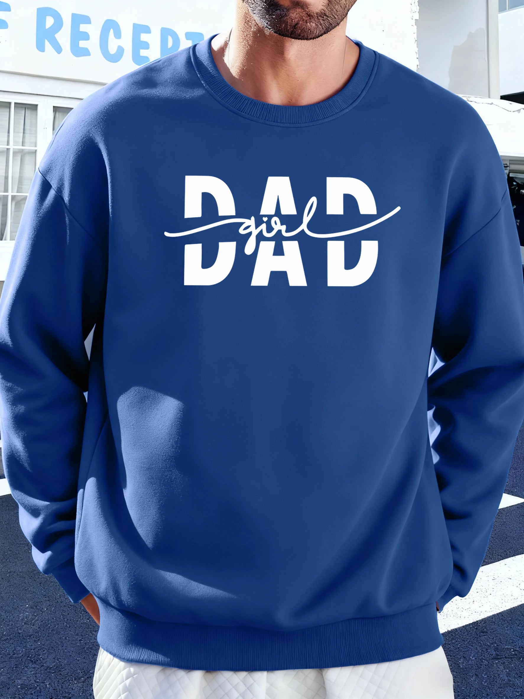 Men's Dad Girl Print Hoodie