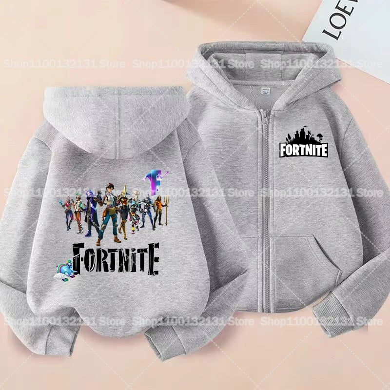 Kids' Fortnite Zip-Up Hoodie
