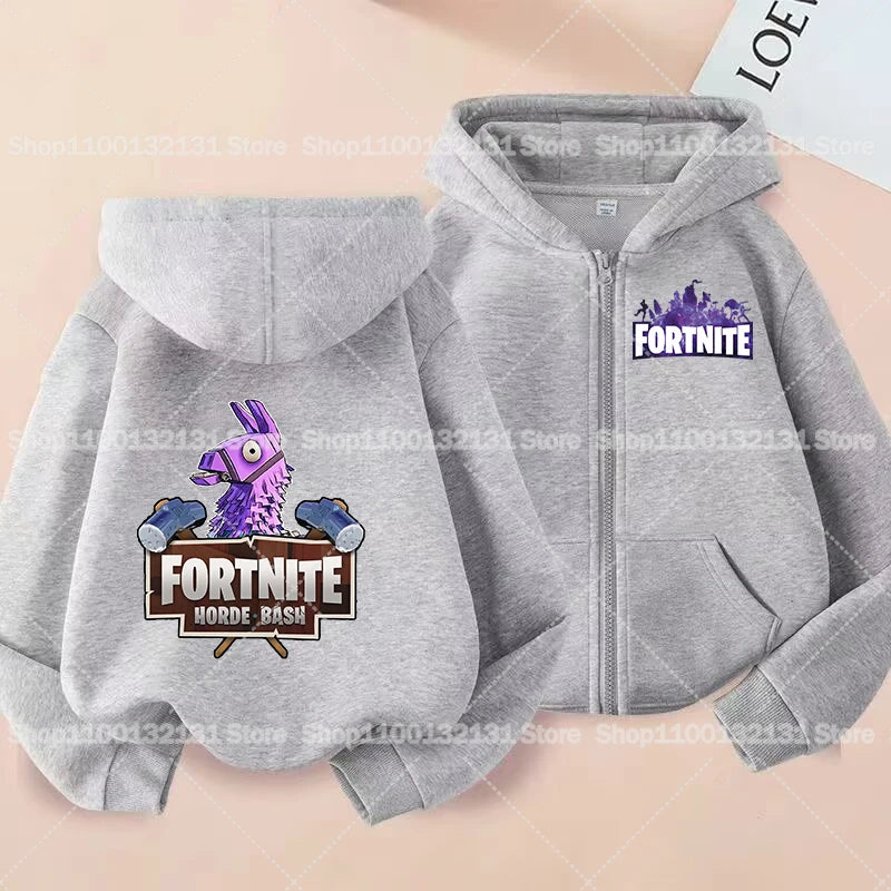 Kids' Fortnite Zip-Up Hoodie