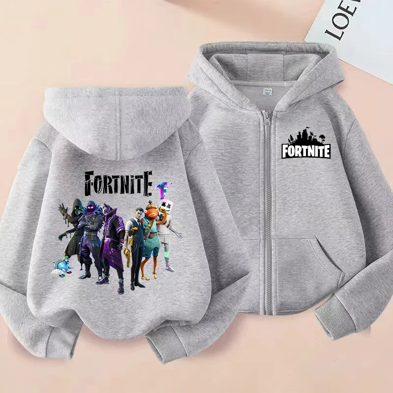 Kids' Fortnite Zip-Up Hoodie