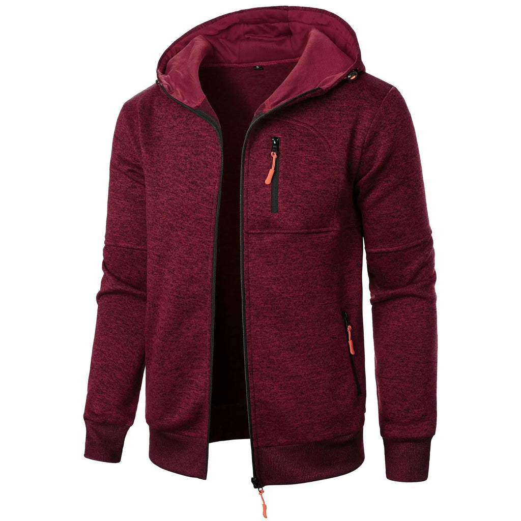 Men's Zip-Up Hoodie Jacket
