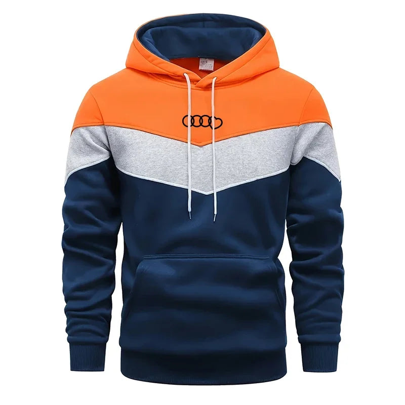 Men's Tricolor Tracksuit Set