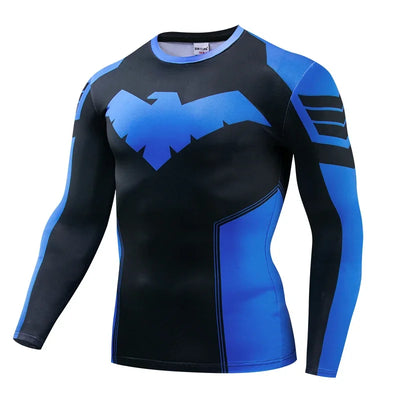 Men's 3D Printed Compression Shirt