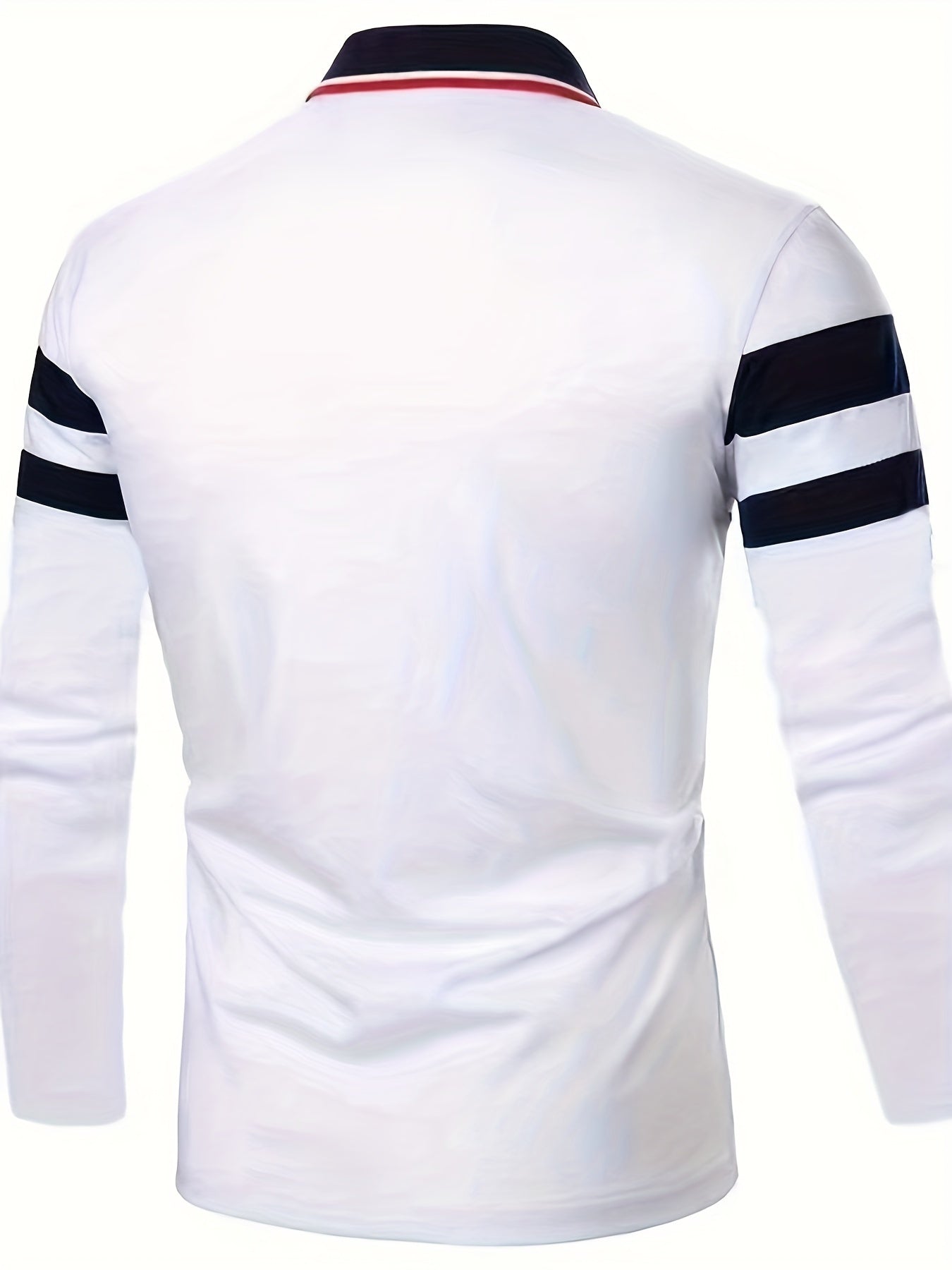 Men's Striped Polo Shirt
