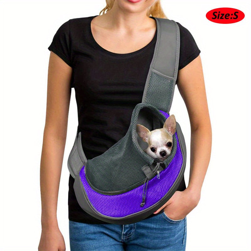 Reflective Mesh Pet Sling Carrier