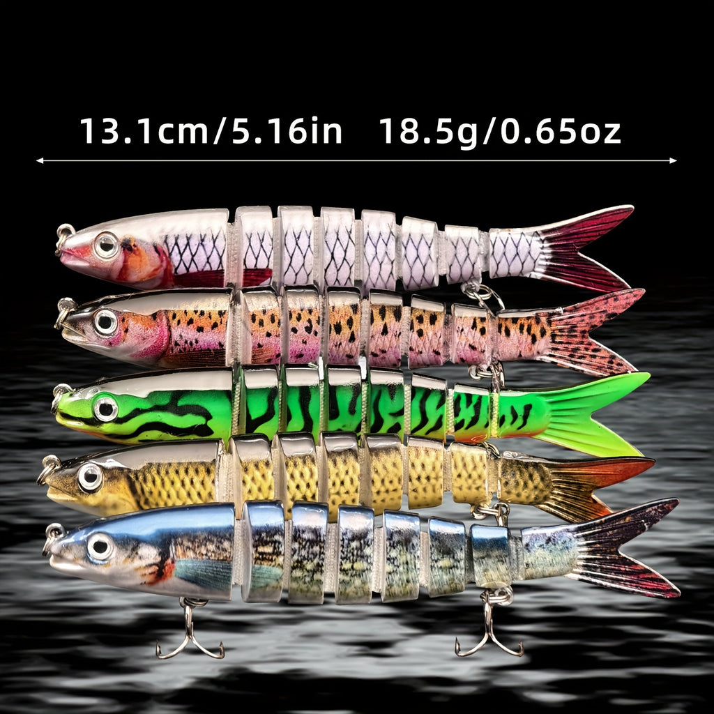 Multi-Jointed Fishing Lure (13.5cm)