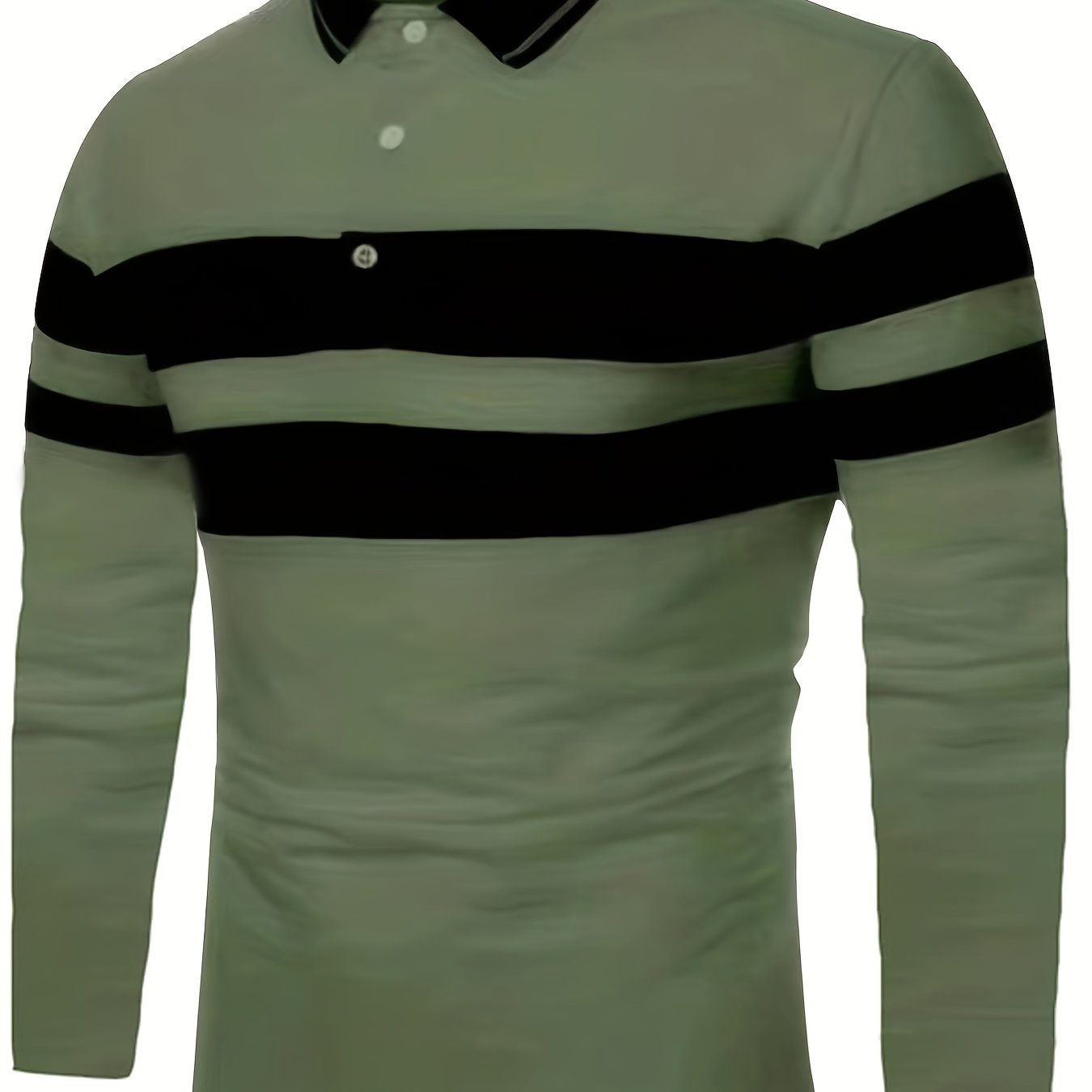 Men's Striped Polo Shirt