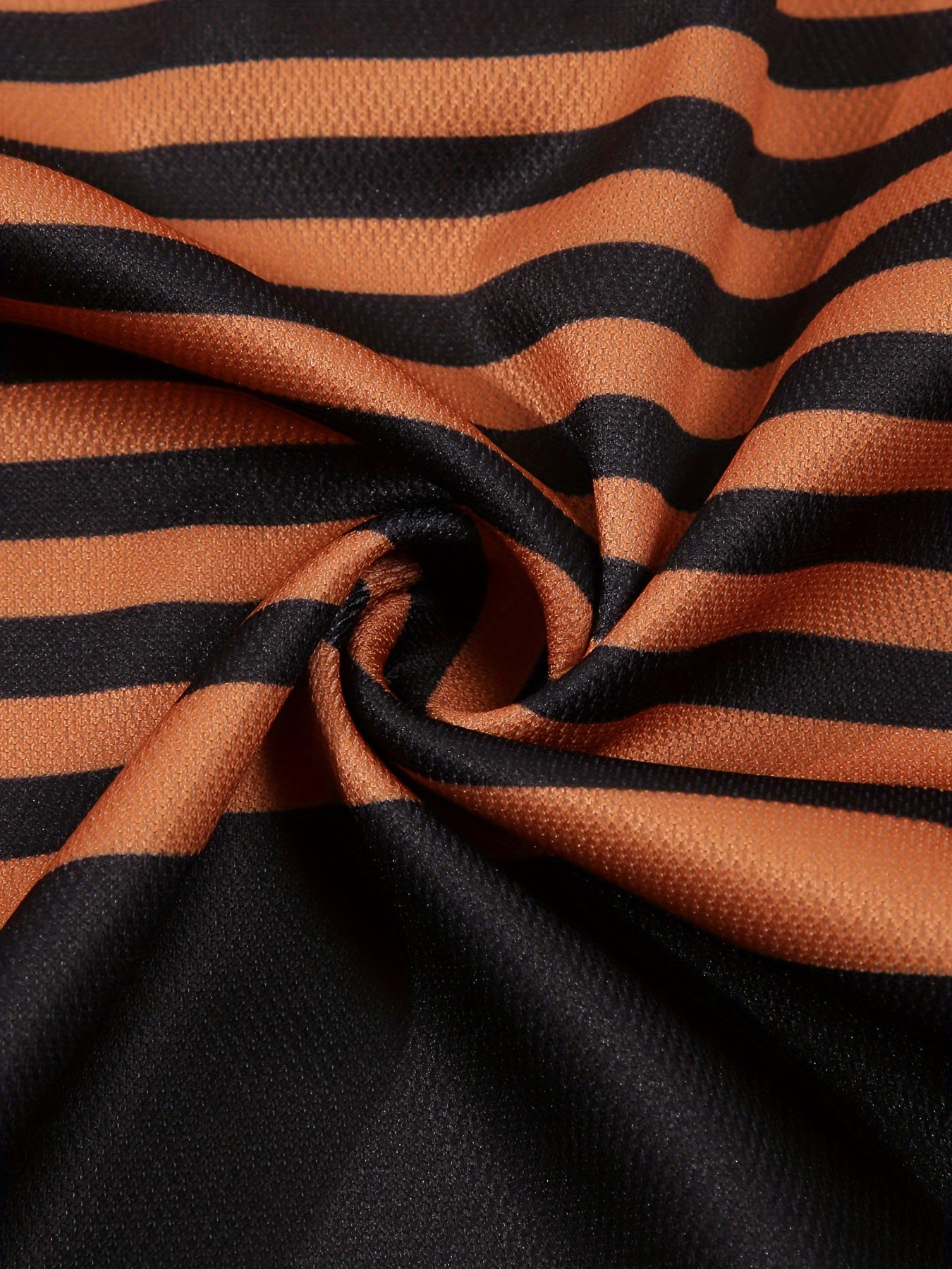 Men's Striped Golf Polo