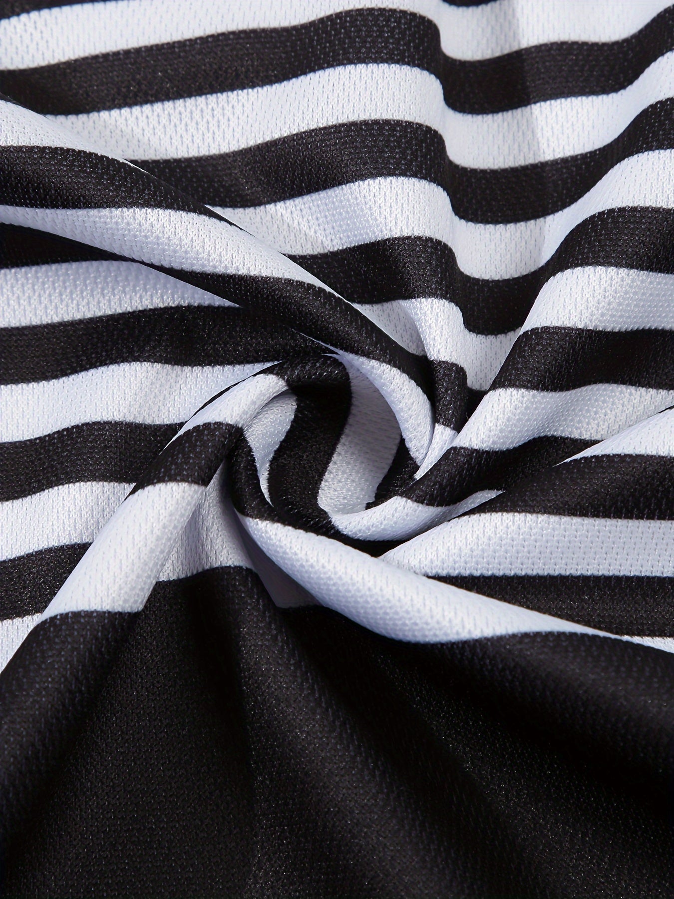 Men's Striped Golf Polo